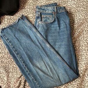 Top shop wide leg jean